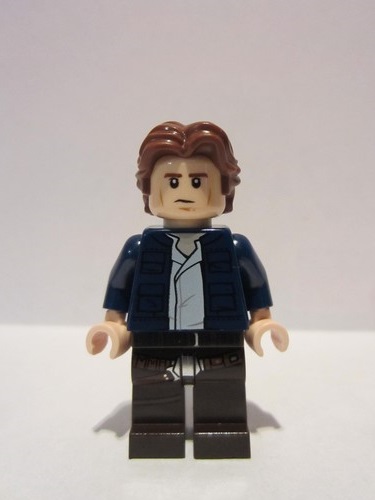 Lego han sales solo hair piece
